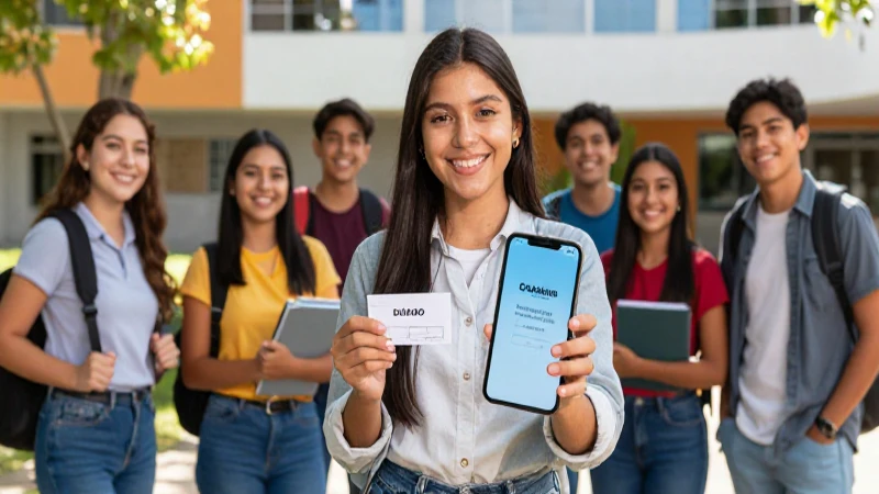 Pago del vale: éxito estudiantil asegurado
