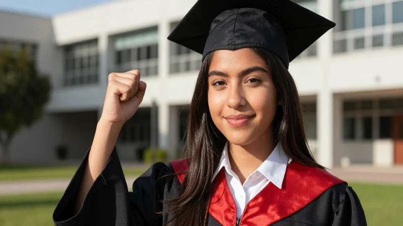 Joven mexicano celebra su éxito académico