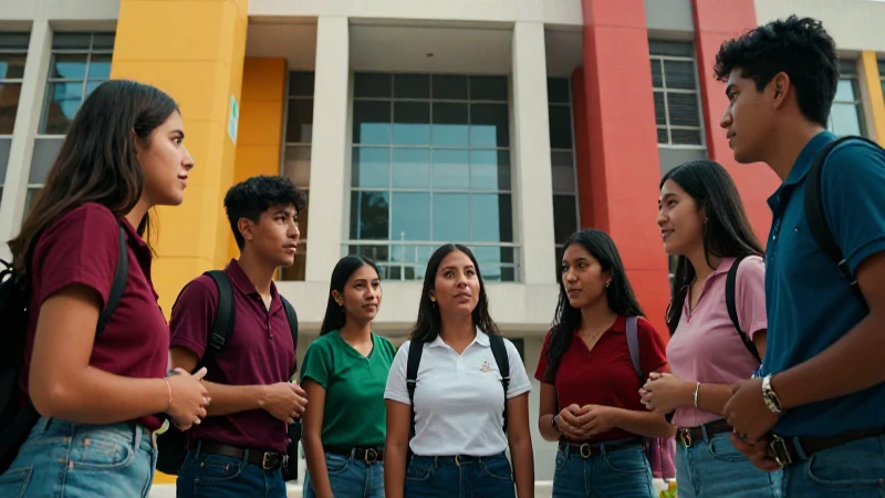 Estudiantes mexicanos colaboran ante arquitectura moderna
