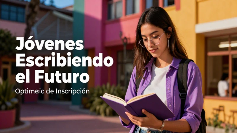 Inicio de inscripción Jóvenes Escribiendo el Futuro
