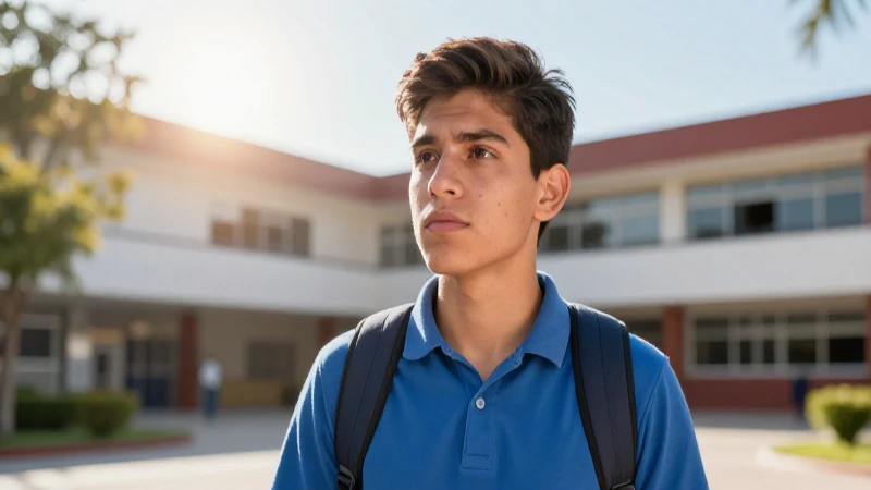 Estudiante mexicano soñador, luz de oportunidad