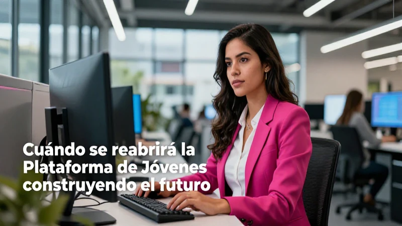 Joven mexicana trabaja en tecnología en campus