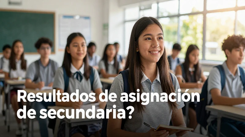 Próximos pasos tras la asignación escolar
