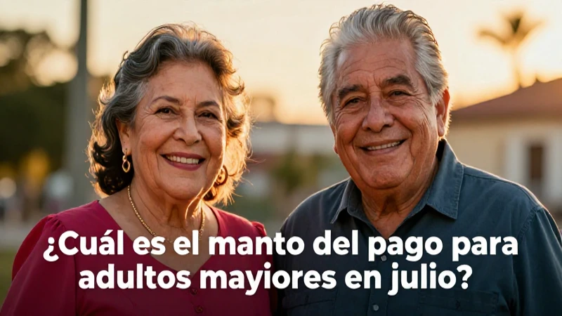 Pareja mayor mexicana pregunta por pago en julio