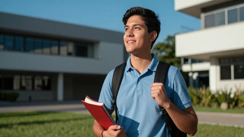 Éxito académico de un estudiante mexicano