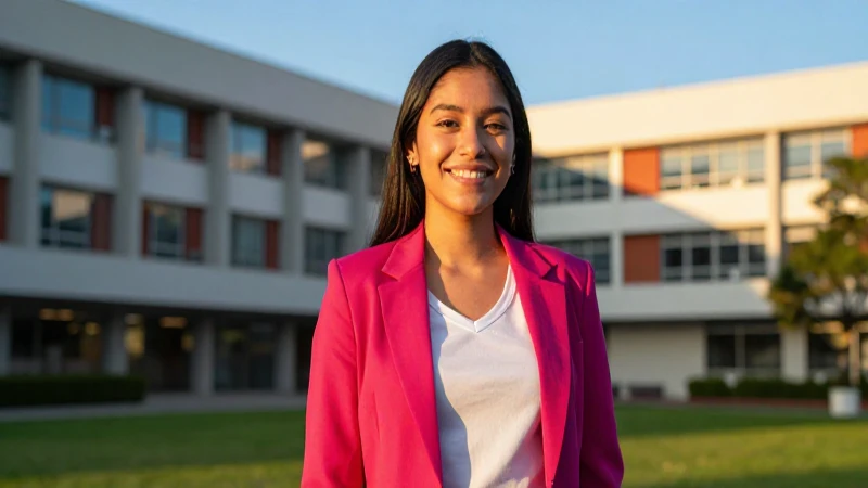 Joven estudiante mexicano inspira con logro en el campus