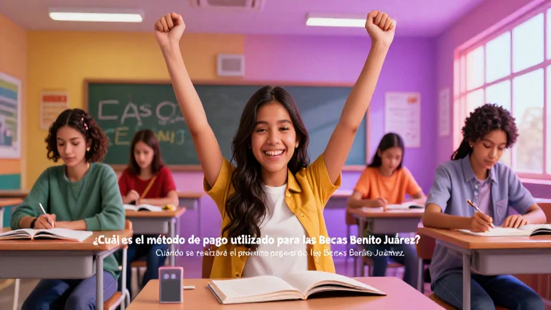 Oportunidad y pago de Becas Benito Juárez