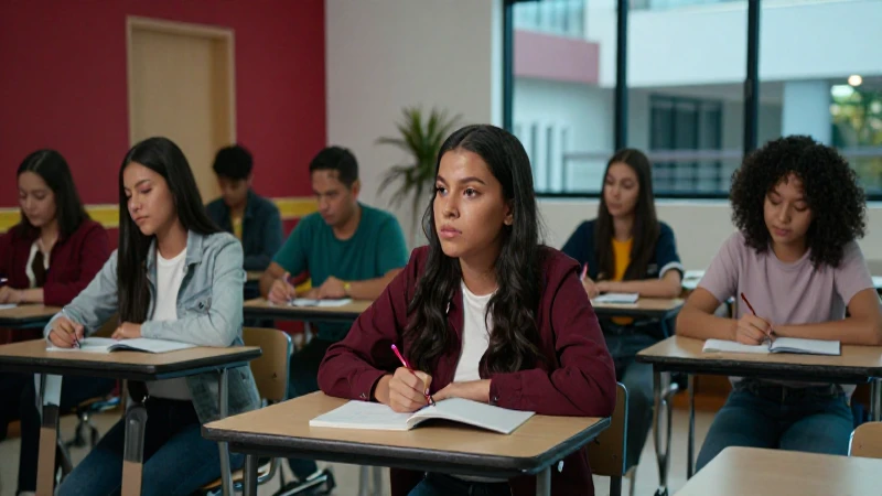 Estudiantes mexicanos exitosos en un campus moderno