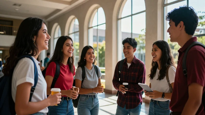 Jóvenes mexicanos colaboran bajo luz cinematográfica
