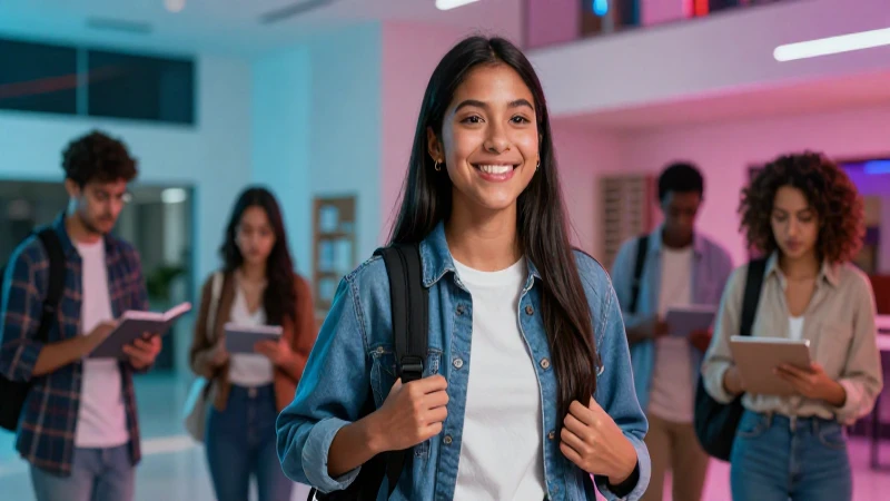 Estudiantes mexicanos universitarios triunfan en el campus moderno