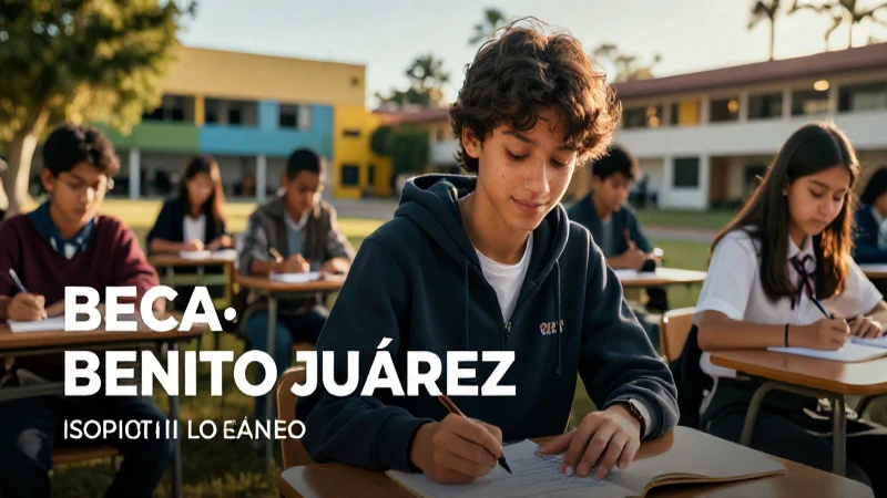 Información sobre la beca Benito Juárez