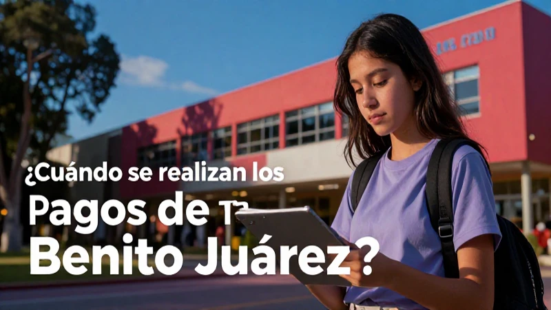 Los pagos de la beca Benito Juárez