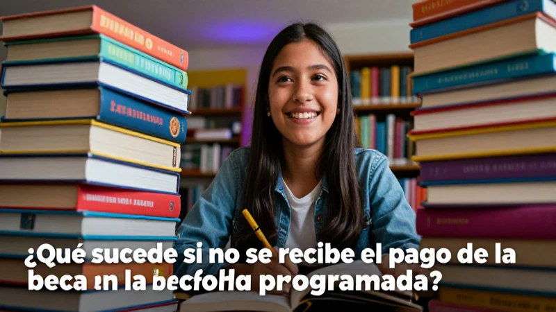Estado y fechas de pago de becas