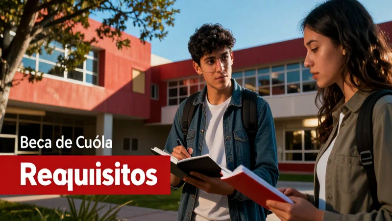 Fechas y requisitos de beca de manutención