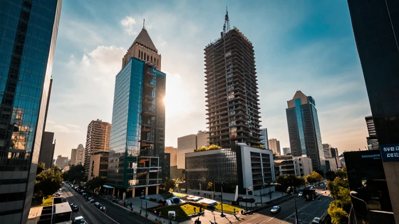 CDMX: luz moderna y progreso vibrante