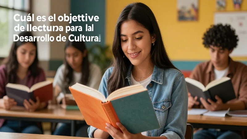 Fomentar la cultura con la lectura