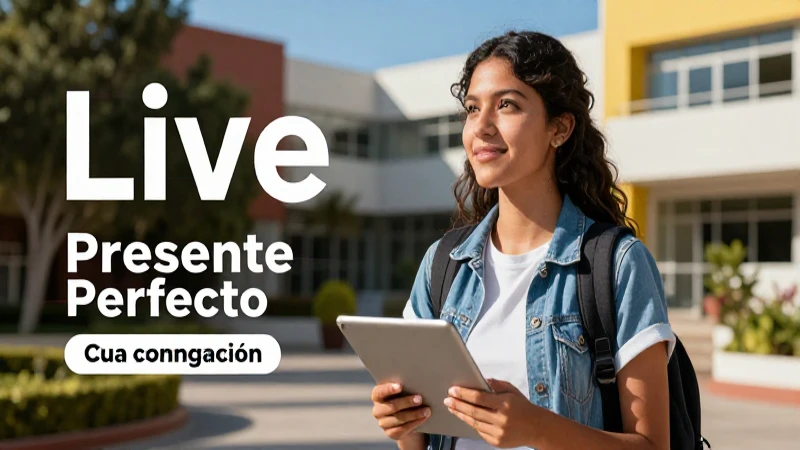 Presente perfecto e imagen detallada