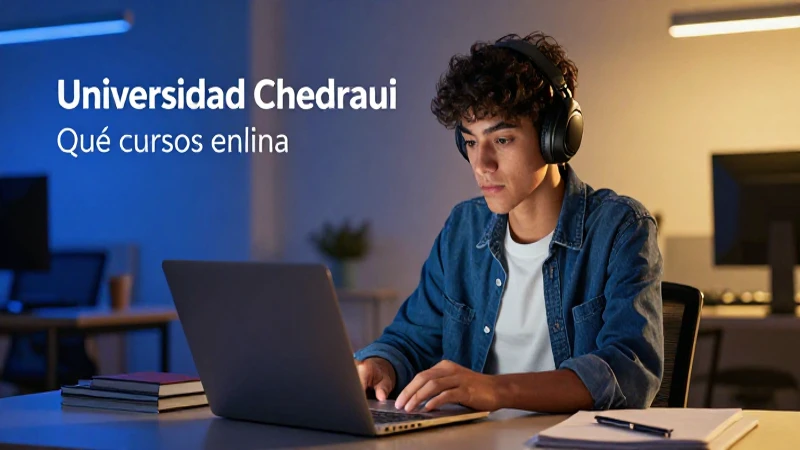 Inscripción de cursos en línea Universidad Chedraui