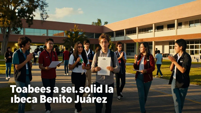 Cómo solicitar la beca Benito Juárez