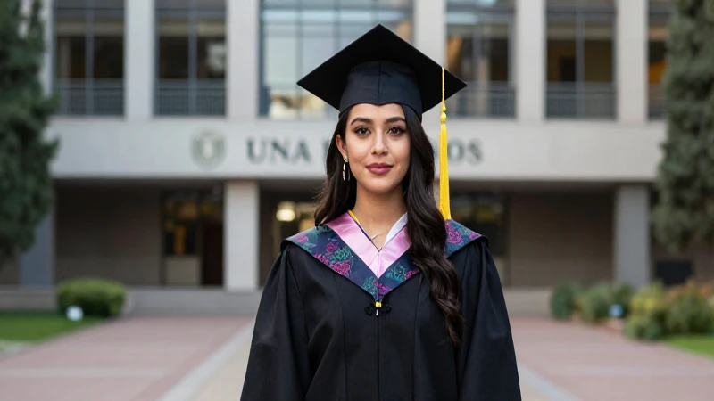 Fotos de graduación UNAM, estilo cinematográfico y vibrante