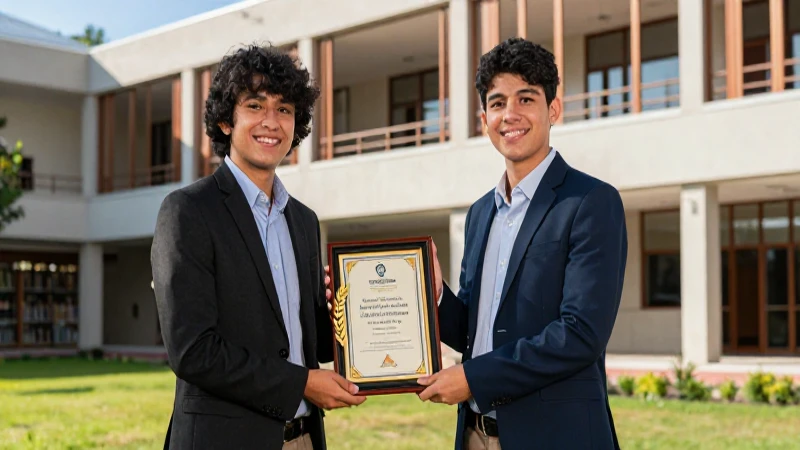 La excelencia académica recompensa los méritos