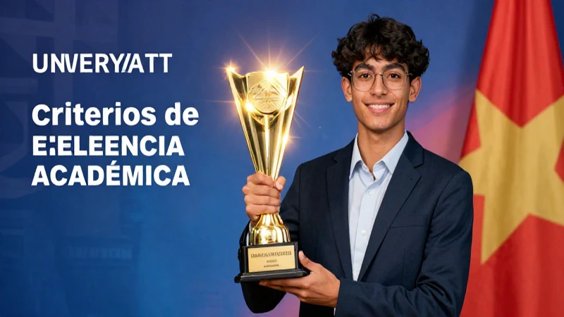 Requisitos de premios académicos en universidades