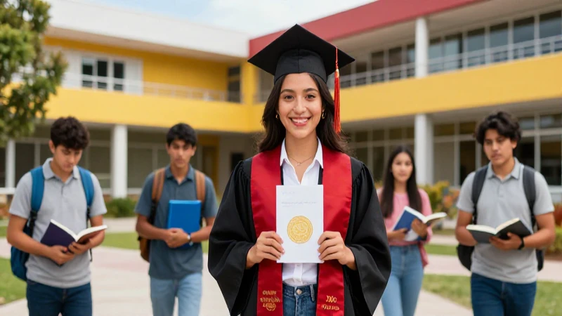 Juventud mexicana y éxito académico moderno