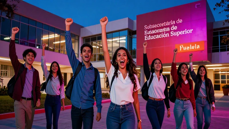 Funciones de la Subsecretaría de Educación Superior