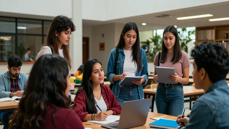 Estudiantes mexicanos colaboran con éxito en la universidad
