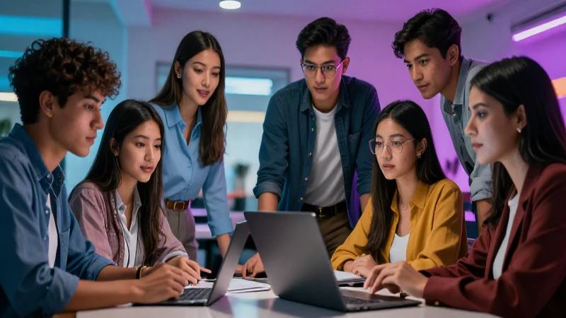 Mexican jóvenes colaboran en proyecto digital