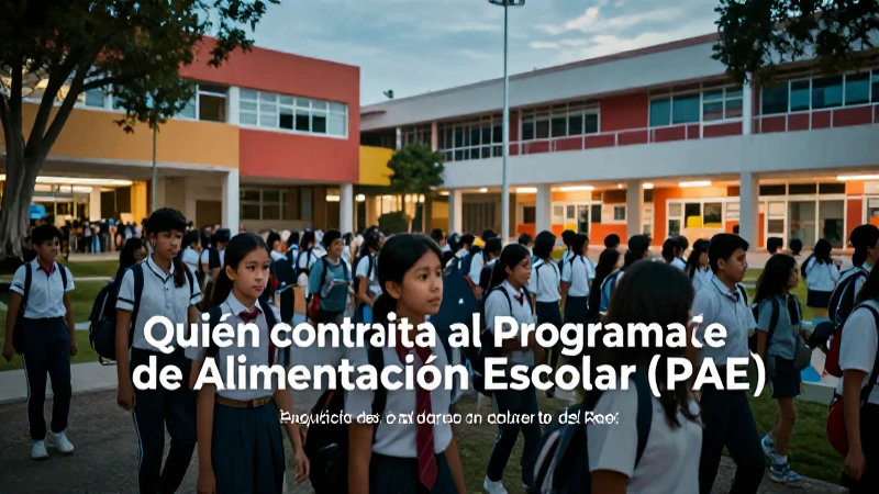 Calidad PAE: Éxito escolar en un campus vibrante