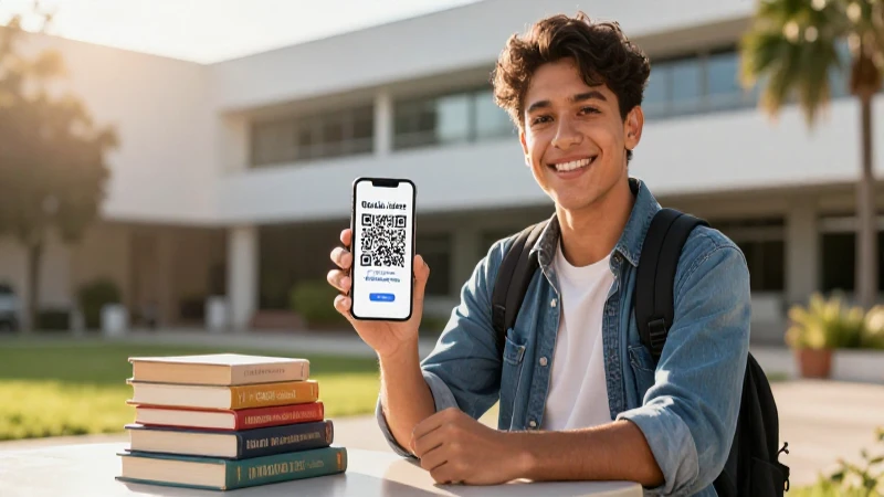 Cobro Beca Juárez usando código QR