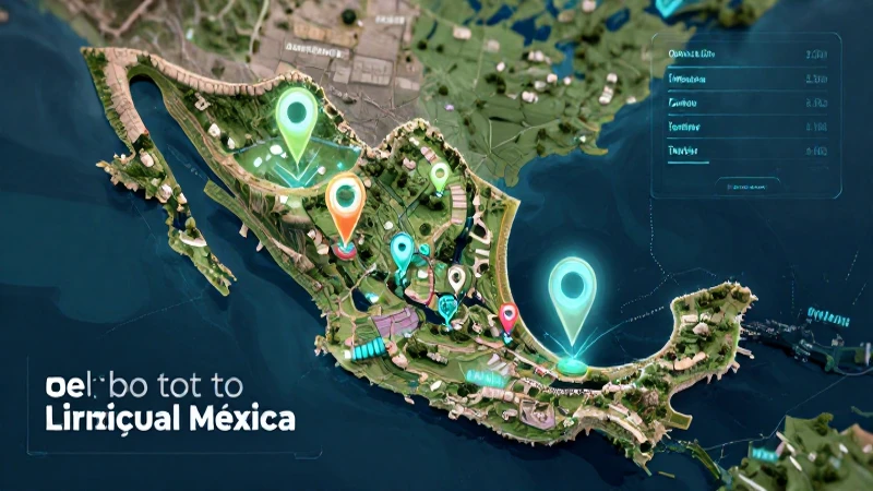 Geolocalización mexicana avanzada, precisa y visualmente impactante