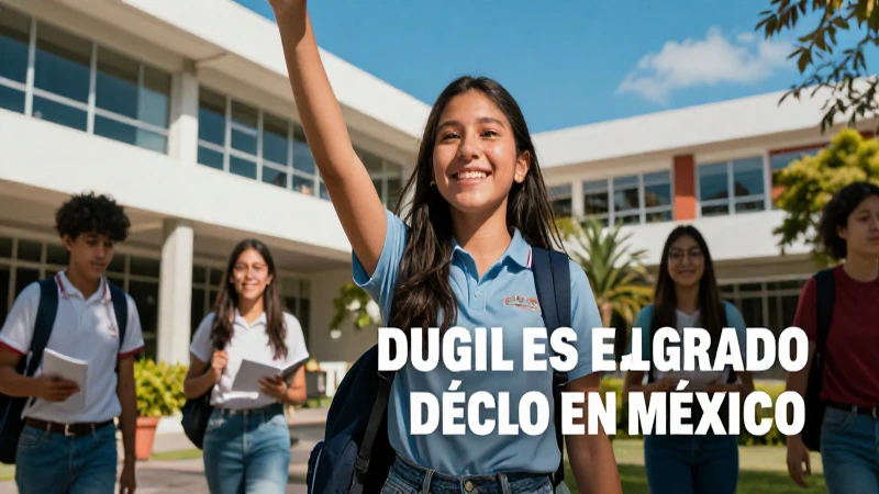 Éxito y progreso en educación secundaria
