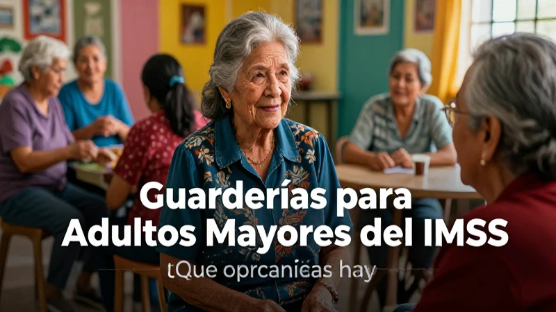 Documentación necesaria para guardería IMSS de adultos mayores