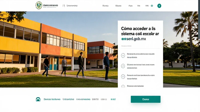 Acceder al sistema escolar paso a paso