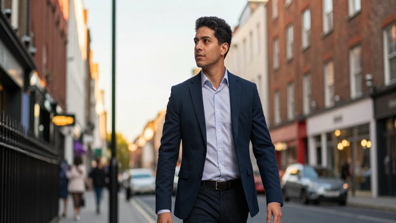 Joven profesional mexicano en Dublín