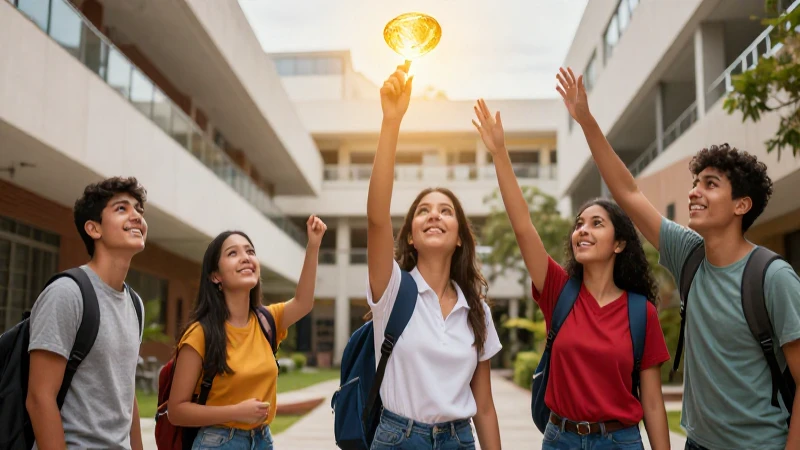 Estudiantes mexicanos buscan oportunidad académica dorada