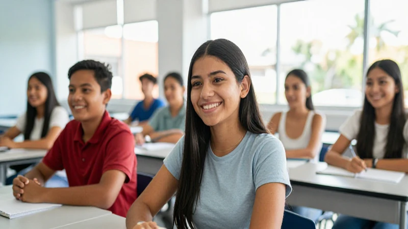 Estudiantes mexicanos triunfan en aula moderna