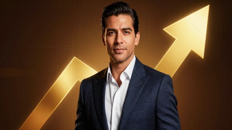 Hombre mexicano, crecimiento dorado y profesional