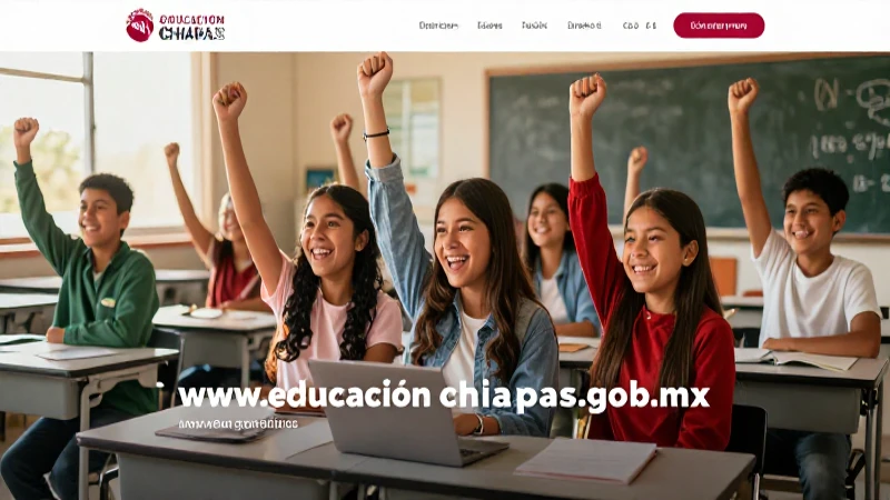 Descubre programas educativos en Chiapas
