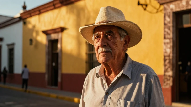Retrato dignificado en vibrante México