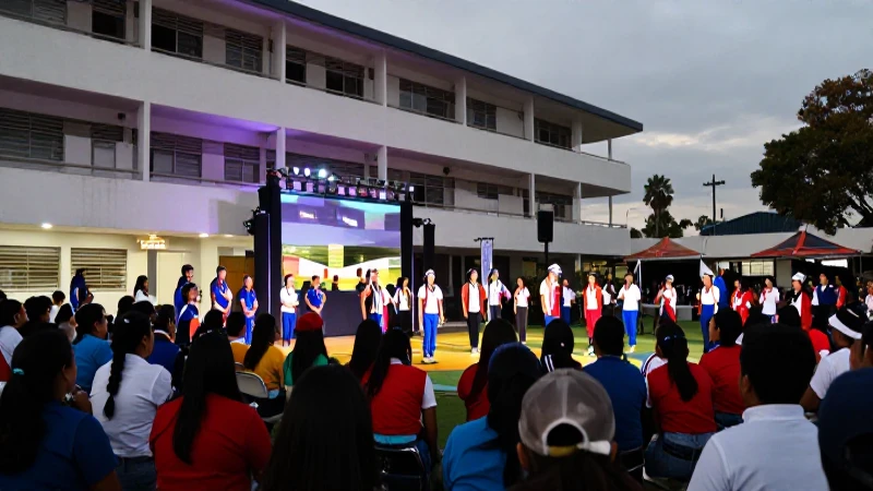 Justo Sierra: evento, servicios y estudiantes vibrantes