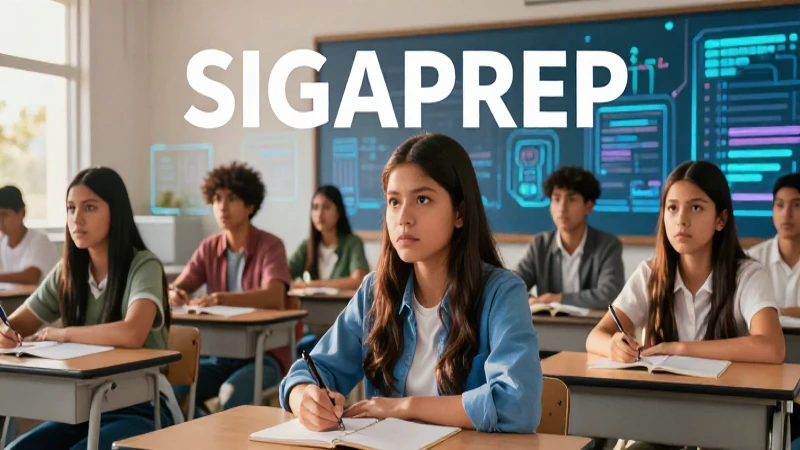 Consulta información y requisitos de SIGAPREP SEP