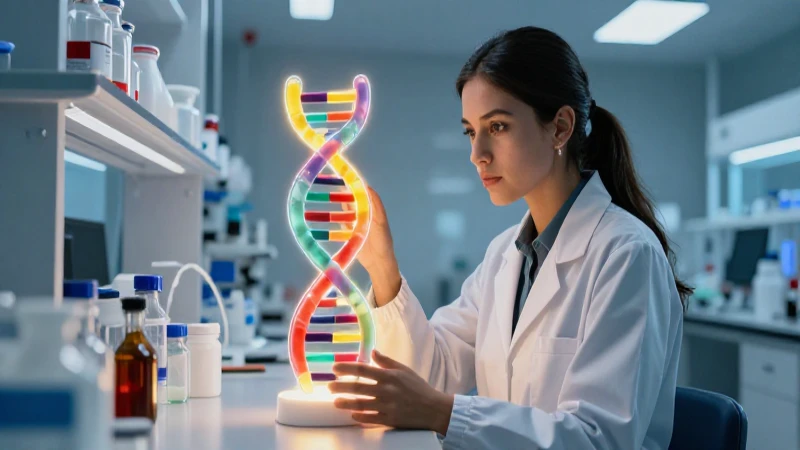 Estudiante mexicano analiza ADN nutricional
