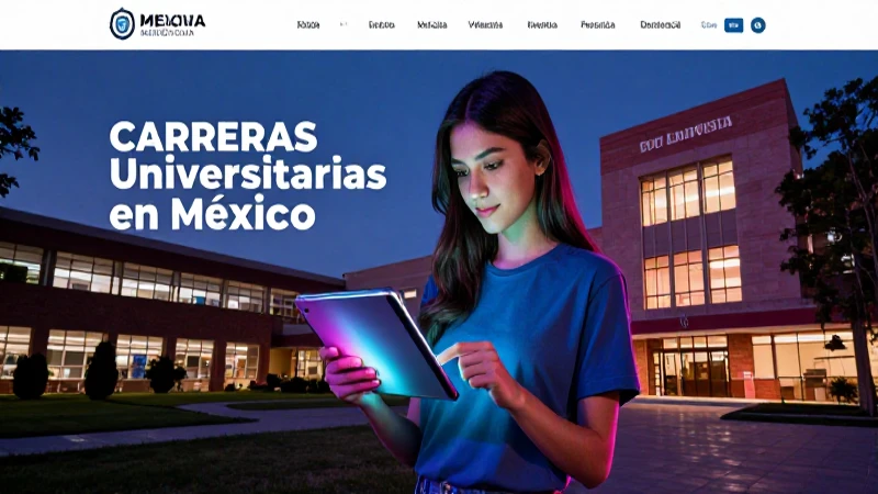 Guía para elegir carreras universitarias en México