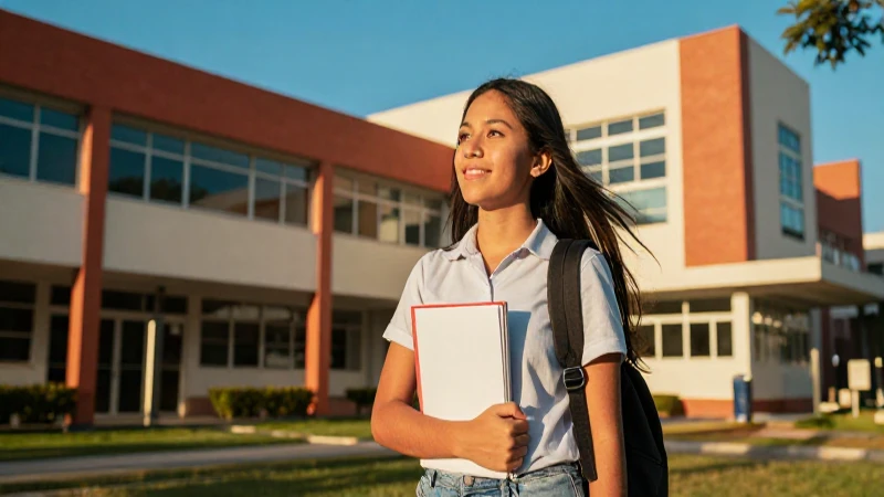 Estudiante mexicano triunfa en campus moderno