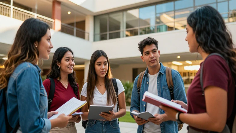 Éxito universitario: estudiantes mexicanos colaboran