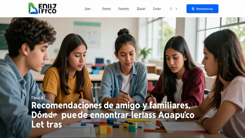 Busca letras de Acapulco en entornos educativos
