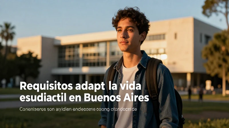 Consejos para la vida universitaria en Buenos Aires
